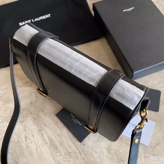 Replica YSL Saint Laurent Schoolbag Mini Satchel Bag Black