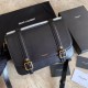 Replica YSL Saint Laurent Schoolbag Mini Satchel Bag Black