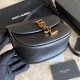 Fake YSL Saint Laurent Kaia Small Satchel Bag Black Replica