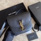 Fake YSL Saint Laurent Kaia Small Satchel Bag Black Replica