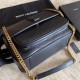 Replica YSL Saint Laurent Niki Medium Smooth Leather Bag Black