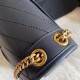 Replica YSL Saint Laurent Niki Medium Smooth Leather Bag Black