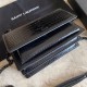 Replica YSL Saint Laurent Medium Sunset Bag In Crocodile Embossed Black Hardware