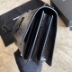 Replica YSL Saint Laurent Medium Sunset Bag In Crocodile Embossed Black Hardware