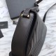 Fake YSL Saint Laurent Joan Satchel In Y Quilted Leather Black Replica