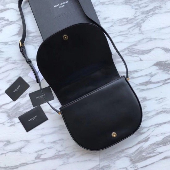Fake YSL Saint Laurent Joan Satchel In Y Quilted Leather Black Replica