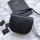 Fake YSL Saint Laurent Joan Satchel In Y Quilted Leather Black Replica