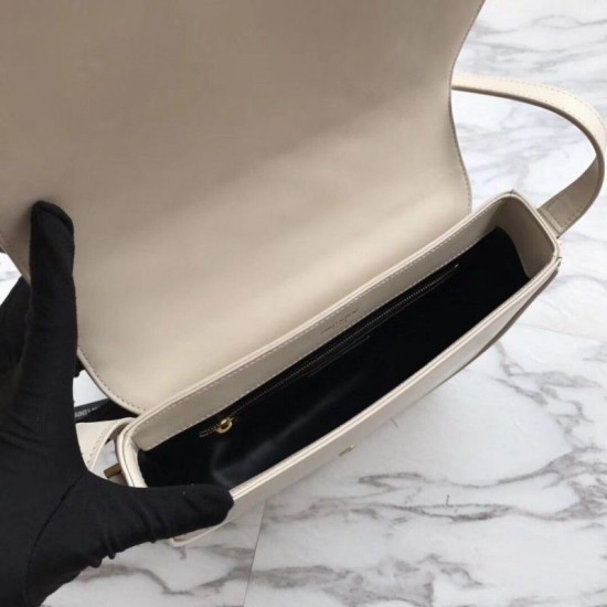 Replica YSL Saint Laurent Joan Satchel In Y Quilted Leather Beige