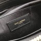 Replica YSL Saint Laurent Monogram Tablet Pouch Matelasse Leather Black
