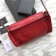 Fake YSL Saint Laurent  Niki Body Bag Crinkled Vintage Leather Red Replica