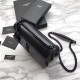Replica YSL Saint Laurent Medium Sunset Bag Smooth Leather Black Hardware