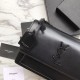 Replica YSL Saint Laurent Medium Sunset Bag Smooth Leather Black Hardware