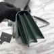 Replica YSL Saint Laurent Medium Sunset Bag Smooth Leather Green