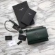 Replica YSL Saint Laurent Medium Sunset Bag Smooth Leather Green