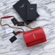 Replica YSL Saint Laurent Medium Sunset Bag Smooth Leather Red