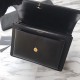 Replica YSL Saint Laurent Medium Sunset Bag Smooth Leather Black Gold Hardware
