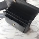 Replica YSL Saint Laurent Medium Sunset Bag Smooth Leather Black Gold Hardware