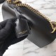 Replica YSL Saint Laurent Medium Sunset Bag Smooth Leather Black Gold Hardware