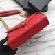 Replica YSL Saint Laurent Envelope Small Bag Grain Embossed Red