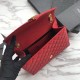 Replica YSL Saint Laurent Envelope Small Bag Grain Embossed Red
