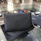 Replica Saint Laurent Clutch Bag Black with Gold Hardware