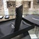 Fake Saint Laurent Clutch Bag Black with Silver Hardware Replica