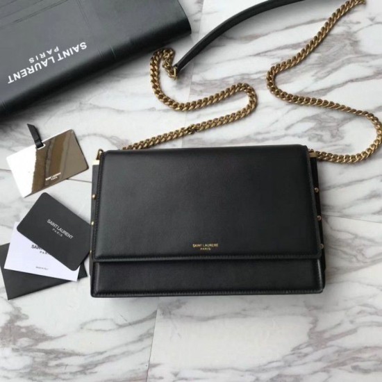 Fake YSL Saint Laurent Babylone Small Zoe Bag Black Replica