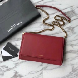 Replica YSL Saint Laurent Babylone Small Zoe Bag Red