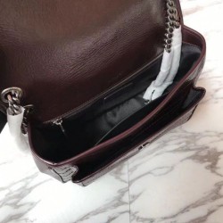 Replica YSL Saint Laurent Medium Niki Chain Bag Burgundy