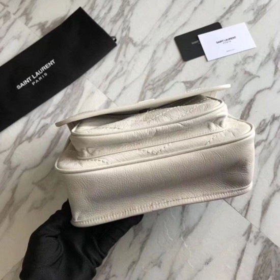 Replica YSL Saint Laurent Medium Niki Chain Bag White