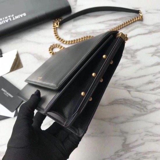 Fake YSL Saint Laurent Babylone Small Zoe Bag Black Replica