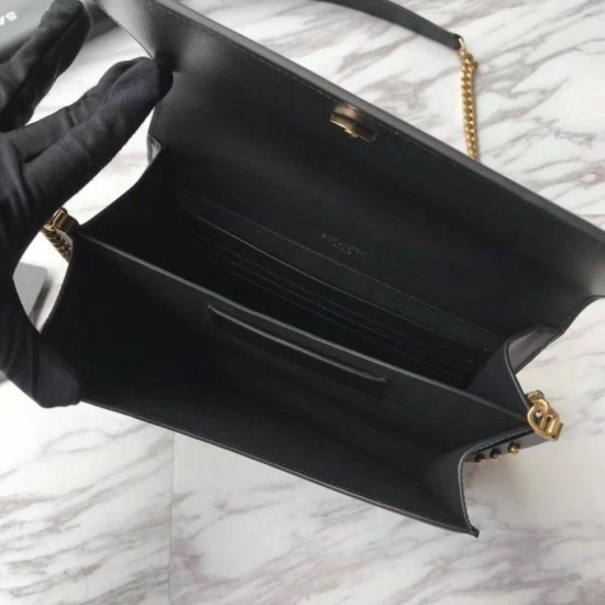 Fake YSL Saint Laurent Babylone Small Zoe Bag Black Replica
