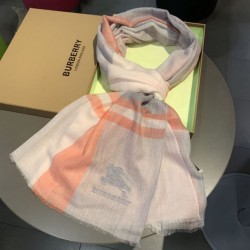 Replica Burberry Check Cashmere Silk Shawl 80 x 200 Orange Fake Burberry Check Cashmere Silk Shawl 80 x 200 Orange Replica