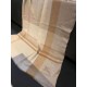 Replica Burberry Check Cashmere Silk Shawl 80 x 200 Brown