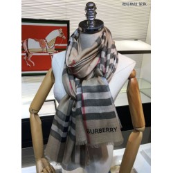 Replica Burberry Classic Check Cashmere Shawl Brown