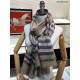 Replica Burberry Classic Check Cashmere Shawl Brown