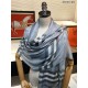 Replica Burberry Classic Check Cashmere Shawl Blue