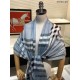 Replica Burberry Classic Check Cashmere Shawl Blue