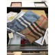 Replica Burberry Classic Check Cashmere Shawl Blue
