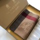 Fake Burberry Classic Check Cashmere Shawl 70 x 200 Brown Replica