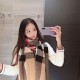 Fake Burberry Classic Check Cashmere Shawl 70 x 200 Brown Replica