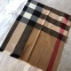 Fake Burberry Classic Check Cashmere Shawl 70 x 200 Brown Replica