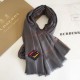 Fake Burberry TB Limited Edition Cashmere Shawl 80 x 200 Gray Replica