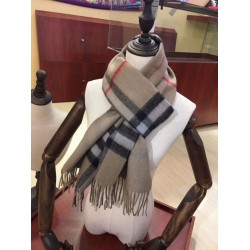 Replica Burberry Classic Double-Faced Cashmere Scarf 30 x 168 Brown