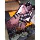 Replica Burberry Classic Double-Faced Cashmere Scarf 30 x 168 Pink