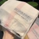 Fake Burberry Classic Check Cashmere Shawl 75 x 205 White Replica