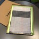 Replica Burberry Classic Check Cashmere Shawl 75 x 205 Gray