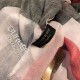 Replica Burberry Classic Check Cashmere Shawl 75 x 205 Pink