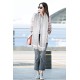 Replica Burberry Cashmere Solid Color Thin Schawl 80 x 200 Gray