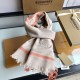Replica Burberry Cashmere Solid Color Thin Schawl 80 x 200 Orange